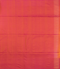 Yellow Handloom Soft Silk Saree With Dotted Stripes-SO4552