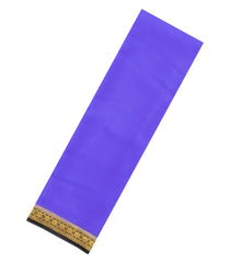 Lavender Woven Mysore Silk Saree With Contrast Border-MS3645
