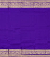 Lavender Woven Pure Silk Saree With Zari Buttas & Contrast Border-EC2623