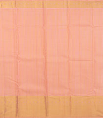 Bottle Green Handloom Korvai Kanchipuram Silk Saree With Zari Checks-KA14010