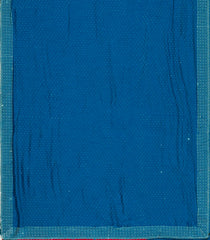 Blue Woven Synthetic Vichitra Saree With Stone Work -BL5433