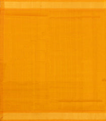 Bottle Green Handloom Silk Cotton Saree With Contrast Border-SC4490