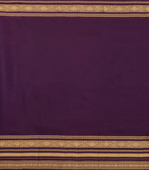 Lavender Kanchipuram Silk Saree With Zari Buttas-KA14925