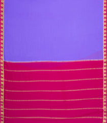 Lavender Woven Mysore Silk Saree With Contrast Zari Border-MS3788