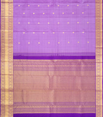 Lavender Woven Pure Silk Saree With Zari Buttas-KA16903