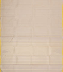 Taupe Handloom Kanchipuram Silk Saree With Zari Checks-KA15265