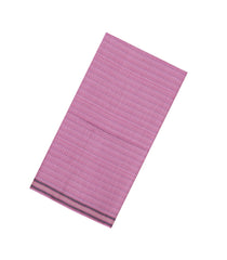 Pink Woven Tussar Silk Saree With Dotted Stripes-TU3484