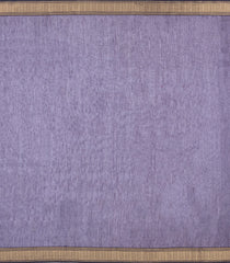 Mauve Handloom Maheswari Silk Cotton Saree With Floral Buttas & Zari Border-SC4847