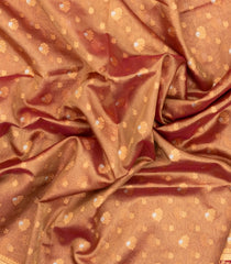 Magenta Woven Dupion Silk Saree With Buttas & Meena Borders-DS0591