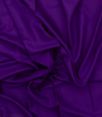 Purple Woven Mysore Silk Saree With Zari Border-MS3688