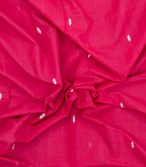 Hot Pink Woven Kadappa Cotton Saree With Buttas-KN0770
