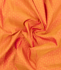 Orange Handloom Kanchipuram Silk Saree With Contrast Border-KA16311