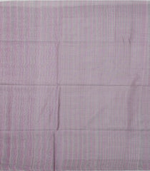 Lavender Woven Tussar Silk Saree With Checks-TU3326