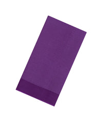 Dark Purple Printed Tussar Silk Saree With Stripes-TU3376