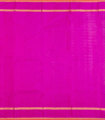 Dark Beige Handloom Kanchipuram Silk Saree With Contrast Border-KA15891