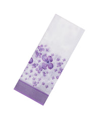 Lavender Printed Synthetic Linen Saree With Floral Motifs-SY0189