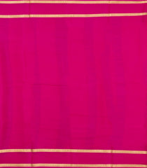 Yellow Woven Mysore Silk Saree With Contrast Zari Border-MS3595