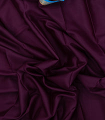 Maroon Woven Mysore Silk Saree With Contrast Zari Border-MS3266