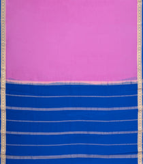 Pink Woven Mysore Silk Saree With Contrast Border-MS3841