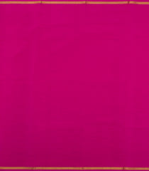 Hot Pink Woven Mysore Silk Saree With Pure Zari Border -MS3273