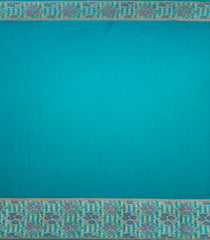 Gold Handloom Kanchipuram Silk Saree With Meena Floral Motifs-KA14754