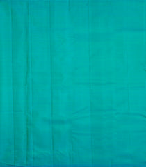 Neon Green Handloom Half & Half Kanchipuram Silk Saree With Buttas-KA16313