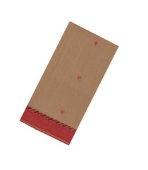 Beige Handloom Bengal Cotton Saree With Diamond Buttas-BG1569