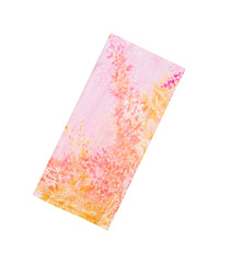 Pink Printed Synthetic Linen Saree With Abstract Motifs-SY0158