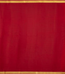 Mustard Woven Mysore Silk Saree With Contrast Border-MS3860