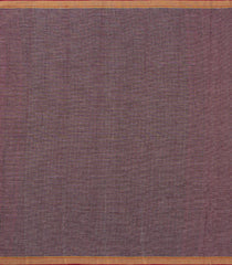 Crimson Woven Bengal Cotton Saree With Stripes-BG1718