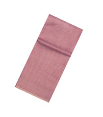 Dusty Pink Woven Tussar Tissue Silk Saree With Checks-TU3445