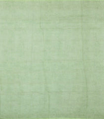 Mint Green Printed Synthetic Linen Saree With Floral Motifs-SY0122