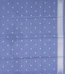 Steel Blue Woven Art Dupion Saree With Abstract Motifs-BL4983