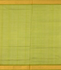 Purple Handloom Silk Cotton Saree With Floral Buttas & Contrast Border-SC3815