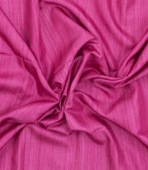 Pink Printed Synthetic Kotha Silk Saree With Contrast Border-SY0540