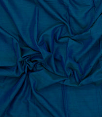 Blue Woven Chirala Cotton Saree With Contrast Border-CR1396