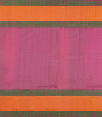 Taupe Handloom Kanchipuram Silk Saree With Checks-KA15152