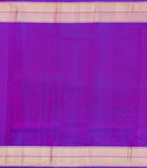 Purple Woven Pure Silk Saree With Floral Zari Motifs-EC2587