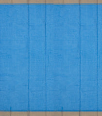 Blue Woven Rasipuram Cotton Saree With Coin Motifs-RA2448