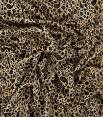 Beige Handloom Tussar Saree With Printed Paisley Motifs-TU3043
