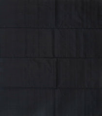 Black & Grey Handloom Soft Silk Saree With Dotted Stripes-SO4188