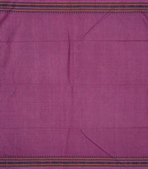 Pink Handwoven Tussar Silk Saree With Temple Border-Pink