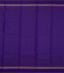 Violet Handloom Kanchipuram Silk Saree With Zari Stripes & Buttas-KA14438
