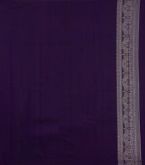 Lilac Handloom Kanchipuram Silk Saree With Chakaram Motifs-KA15031-Lilac
