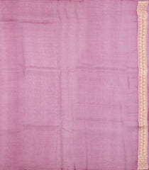 Dusty Pink Woven Pure Organza Silk Saree With Meena Floral Motifs-KS1109