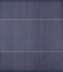 Grey Woven Rasipuram Cotton Sari With Contrast Border-RA2627