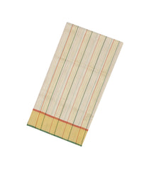 Off White Handloom Kerala Cotton Saree With Meena Stripes-KEC1056