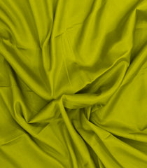 Olive Green Woven Mysore Silk Saree With Contrast Zari Border-MS3829