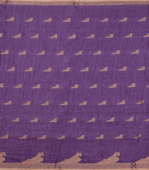 Lilac Printed Synthetics Dola Saree Zari Buttas-BL5299