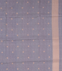 Dusty Pink Woven Art Dupion Saree With Leaf Motifs & Contrast Pallu-BL4943